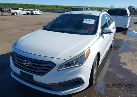 2015 Hyundai Sonata Sport 2.0T from USA, damaged, VIN 5NPE34AB9FH084285